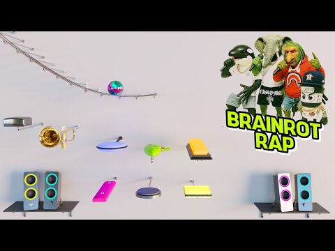 Brainrot Rap - Viral Song Played on Cool Instruments With Marble!