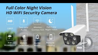 V380 Waterproof 1080P IP Camera HD WiFi,Bullet Camara Outdoor Cut Night Vision Home Security Camara. screenshot 1