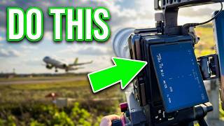 How to Film Better Plane Spotting Videos | My settings for Aviation