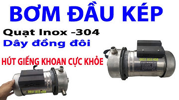Hướng dẫn lắp máy bơm đầu kép cho giếng khoan chõ hồi   0931 833 458