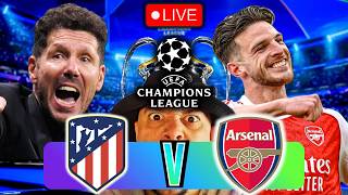 ATLETICO MADRID vs ARSENAL LIVE Watchalong! 🔴⚪ Champions League Semi-Final | First Leg Reaction