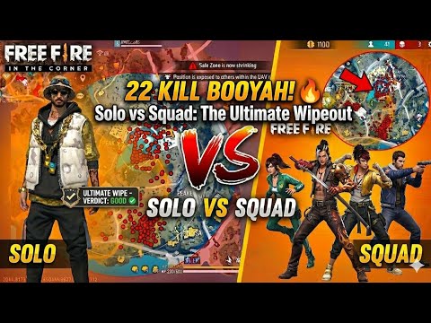 They Thought I Was Hacking! 🤬22 Kills Solo vs SquadVS 4... 22 Times! The Most Intense Match Ever😲