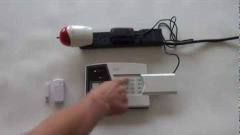 How to activate door window sensor ? ( S Model ) - www.aasalarm.com.