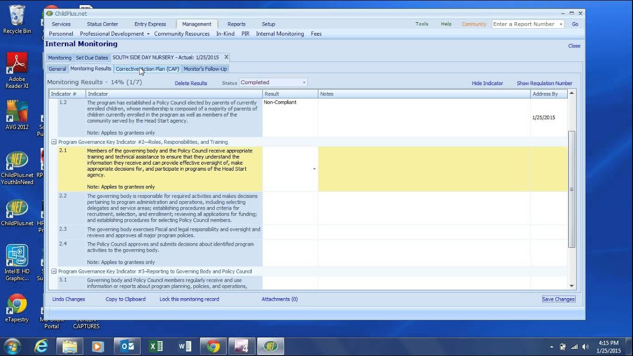 Internal Monitoring - Part 1 - Enter Results - YouTube