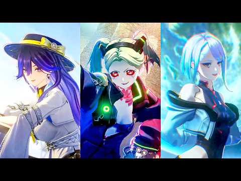 WUTHERING WAVES 3.4 Lucy, Rebecca & Lucilla Gameplay (Cyberpunk Edgerunners Collab)