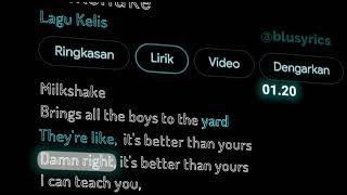 lagu Kelis | @ywfby726🗿🗿