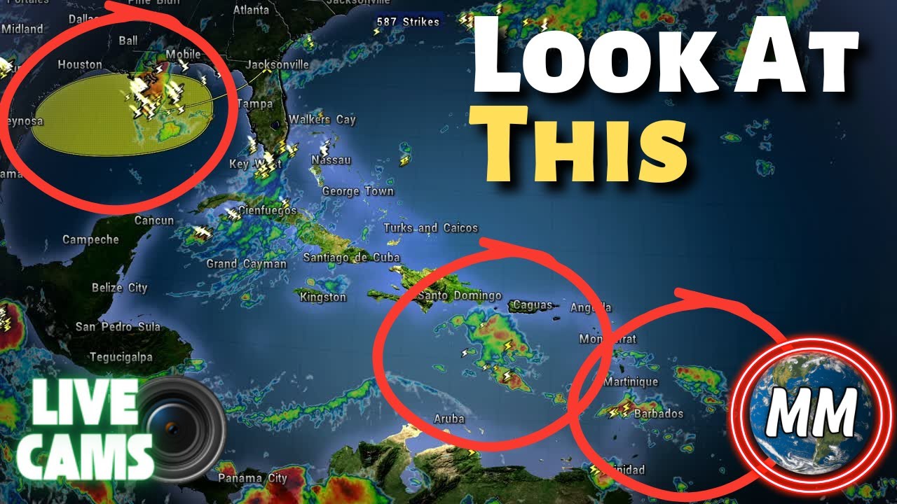 Tropical Disturbance and an Area of Potential Tropical Development ...