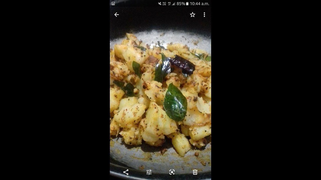 Aloo Fry RecipeSimple Potato Fry for Lunch boxEasy and Quick Potato