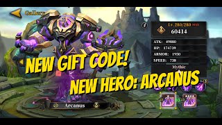 New Gift Code and Hero: Arcanus + More! [Idle Arena Evolution Legends] screenshot 5