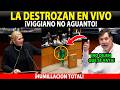 ¡REVIENTAN A VIGGIANO Y SU ESPOSO LA ABANDONA EN PLENO SENADO!