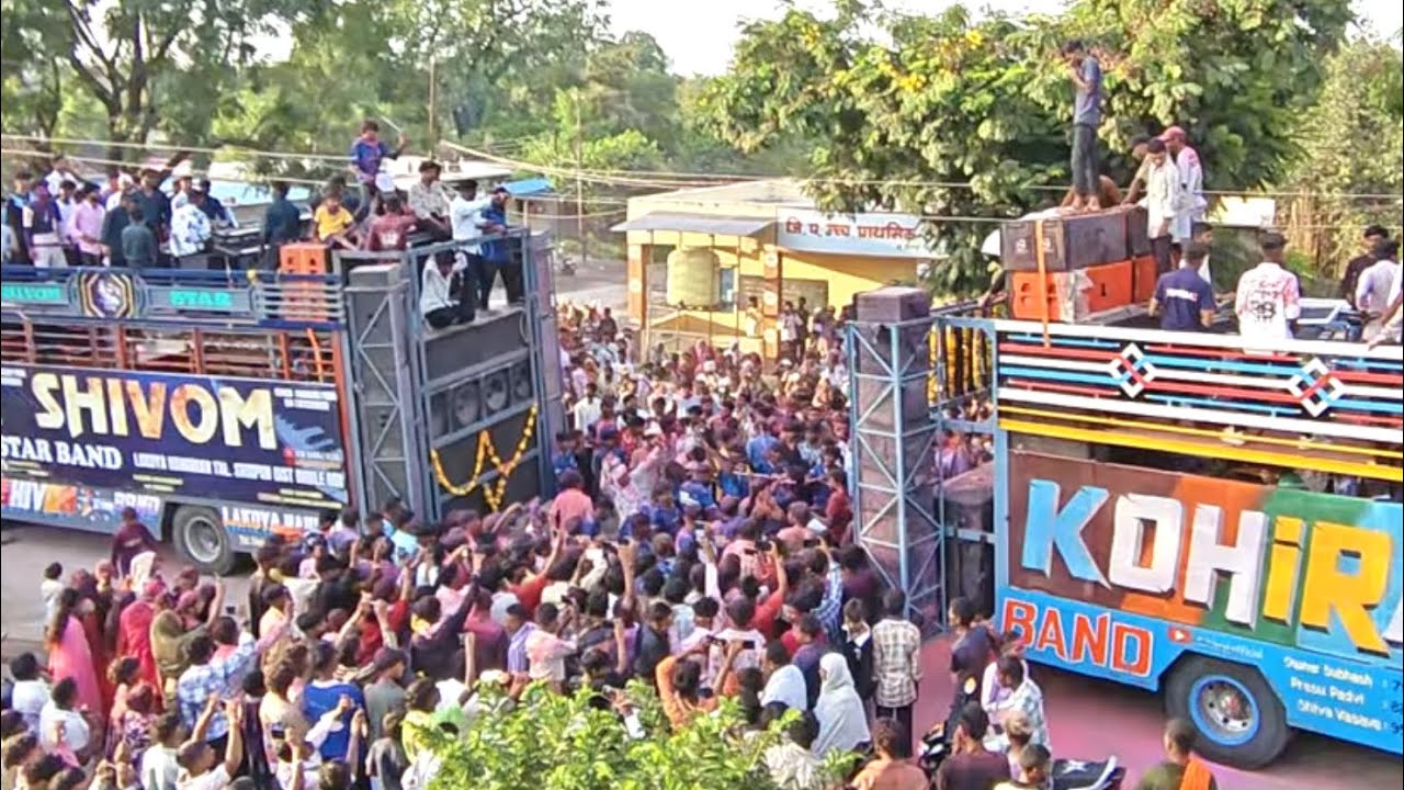 SHIVOM KOHIRAAZ BAND AT lakdya hanuman 🔥⚡️