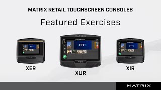 [HDSD] Thiết lập iFit, Sprint 8 & Virtual Active trên màn hình Matrix XER/XIR/XUR