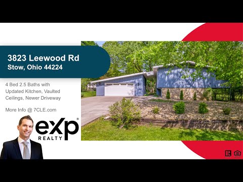 3823 Leewood Rd, Stow, OH home video tour