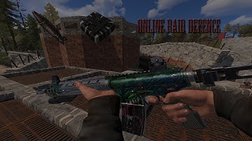 2v6 ONLINE RAID DEFENSE | Vanilla Rust