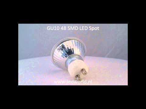 GU10 48SMD LED spot.wmv