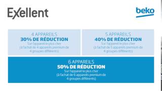 Spot Publicitaire Exellent Beko Batibouw 2017 - Réductions Encastrable