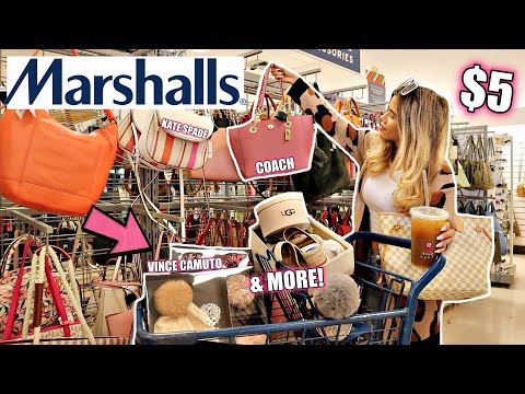 Shopping for DESIGNER ITEMS FOR LESS at MARSHALLS!