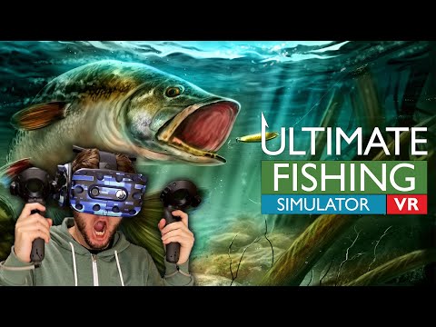 BEST FISHING GAME IN VIRTUAL REALITY?  Ultimate Fishing Simulator VR  Gameplay (HTC Vive) 