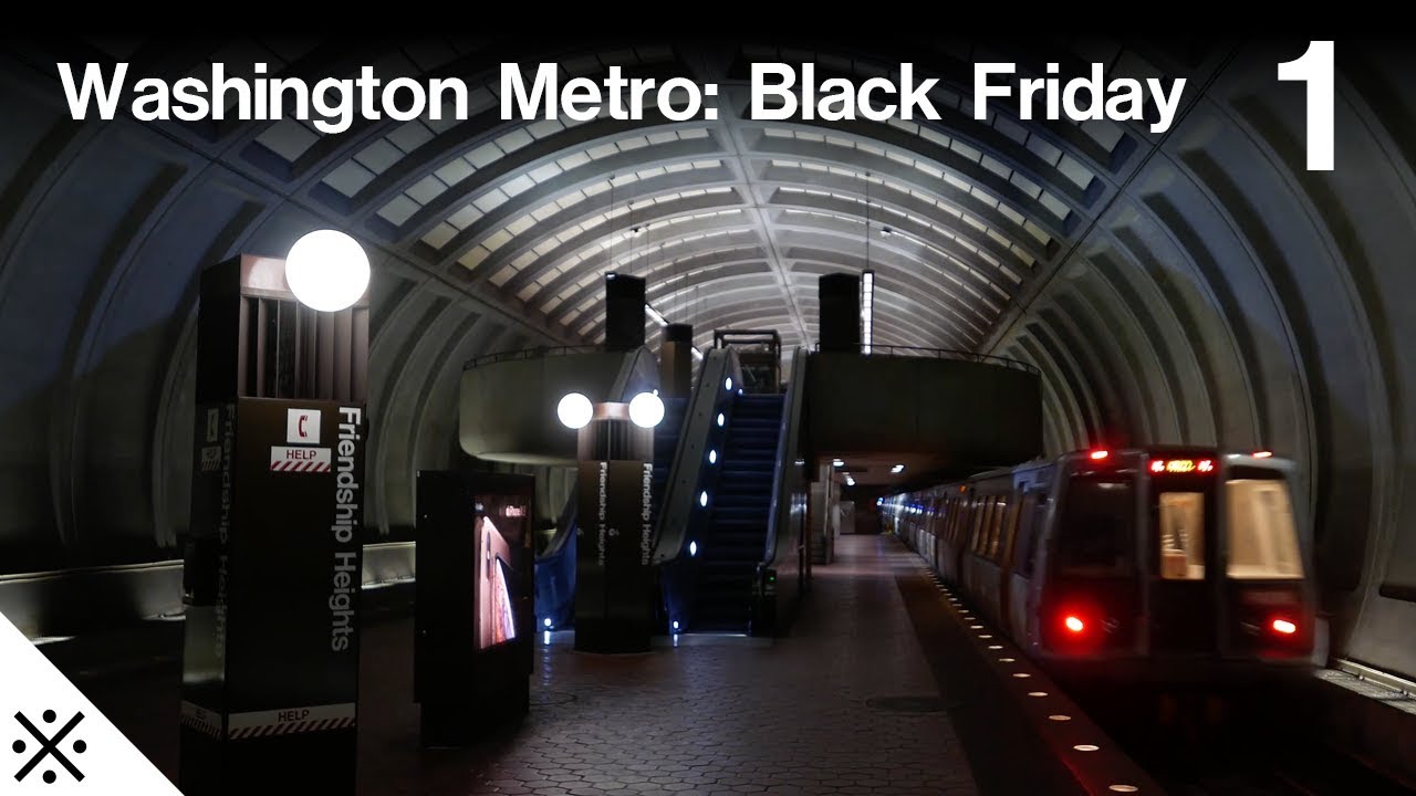 WMATA: Black Friday 2018 | Part 1: Red Line