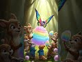 “Rainbow Magic Cotton Candy Surprise 🍭🌈✨”