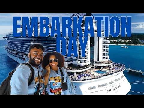 FIRST TIME on MSC Seaside! Embarkation Day (Miami) | Cruising With 45 FAMILY MEMBERS!