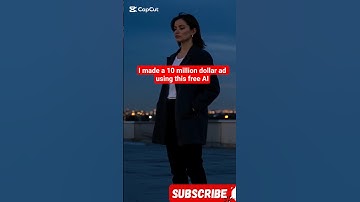 I made this 10 million dollar fashion brand ads using this free AI tool #fashionbrand #freeai #ai