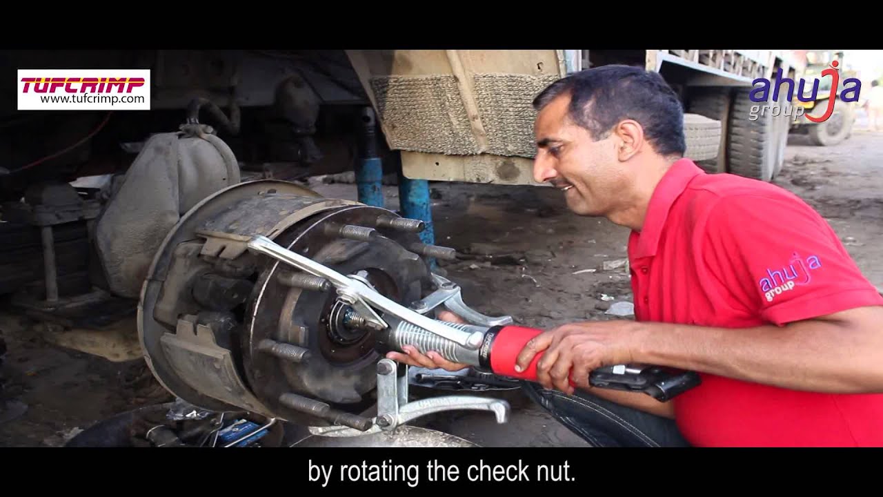 TufCrimp Hydraulic Gear / Bearing Puller (10 Tonnes) by Ahuja Group