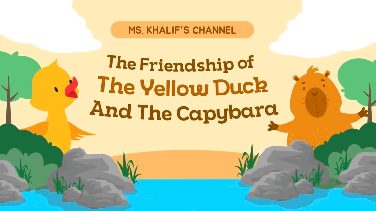 The Friendship of the Yellow Duck and the Capybara - YouTube