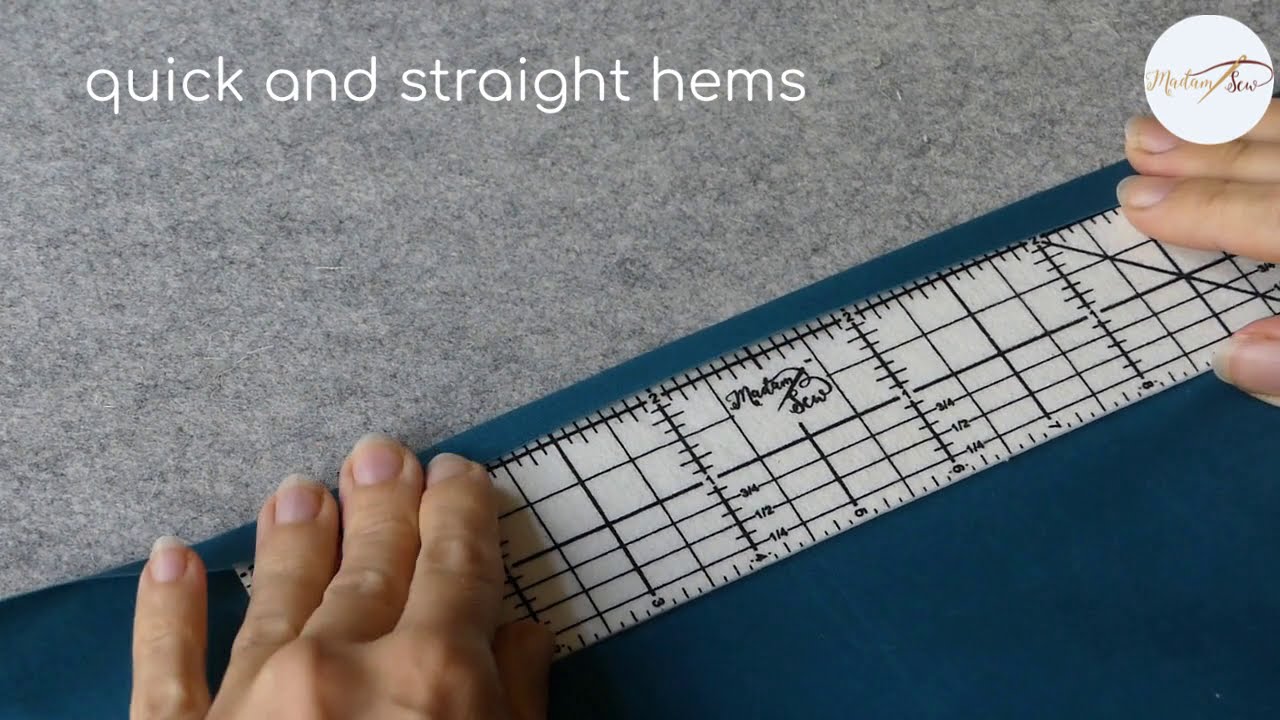 Hot Hem Ruler - More than just an ironing tool !