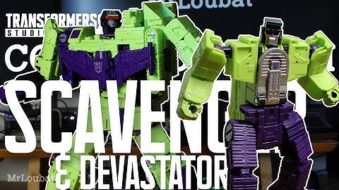 86 DEVASTATOR IS KLAAR!!! | Studio Series 86 Scavenger & Devastator | MrLoubat recensie nr. 103
