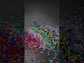 8000 Cube Falling - 3d Animation