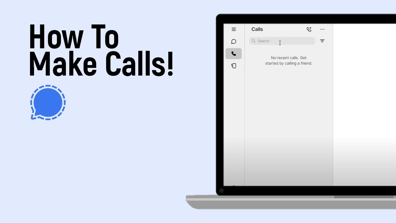 How to Make Calls in Signal Desktop App [easy] - YouTube