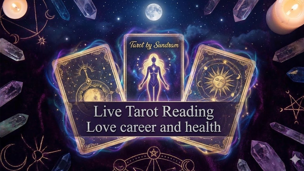 Live Free Tarot Card Reading By Sundram Kumar|Mystic Tarot |Love and career reading