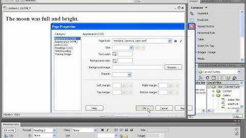 Dreamweaver CS5 Tutorial Working With Fonts Adobe Training Lesson 3.7