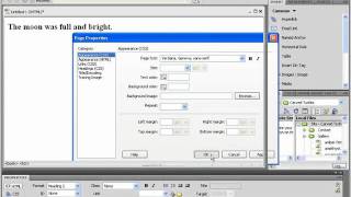 Dreamweaver CS5 Tutorial Working With Fonts Adobe Training Lesson 3.7 Profile