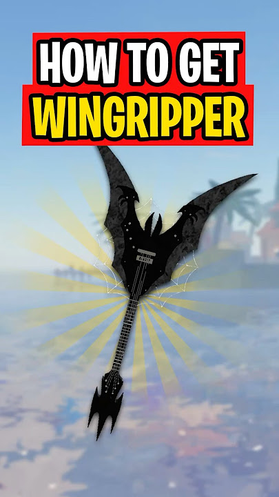 How To Get WINGRIPPER ROD In Roblox Fisch