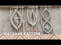 Варианты макраме узоров в Ромбе/ 4 pattern elements for macrame