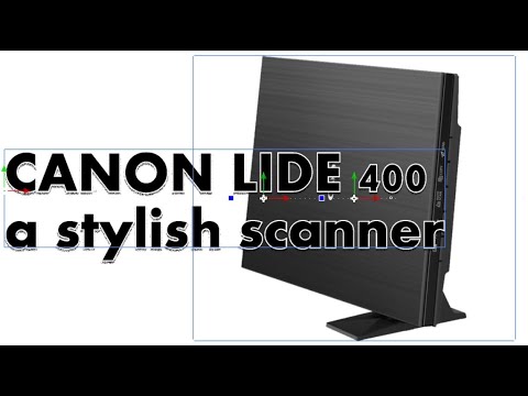 Canon Lide 400 flatbed scanner - It can scan