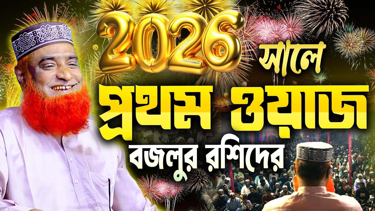 ২০২৬ সালে বজলুর রশিদের প্রথম ওয়াজ !! Maulana Bazlur Rashid Waz 2026 ! মাওলানা বজলুর রশিদ মিঞা