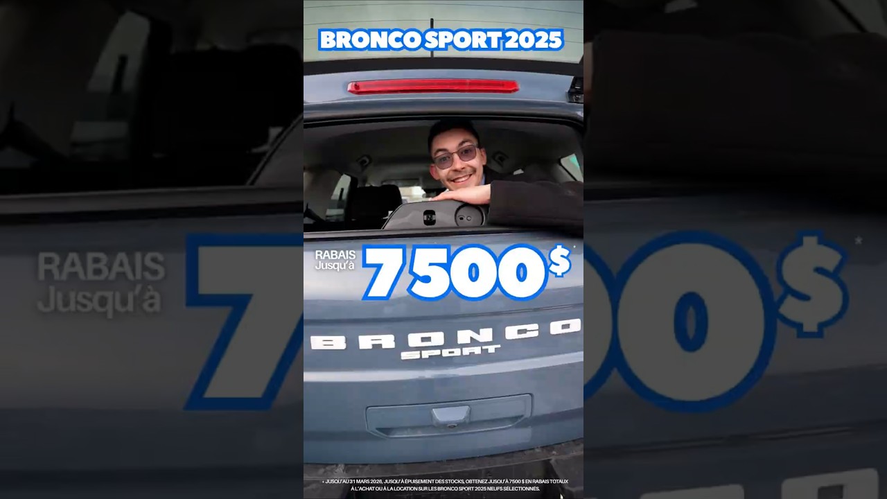 Ford Bronco Sport Liquidation 2025 - Dupont & Dupont Ford