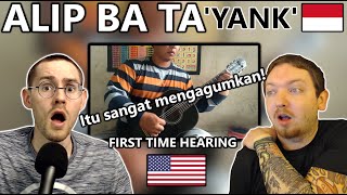 AMERICANS REACT to Alip Ba Ta  //  wali - yank (fingerstyle cover)