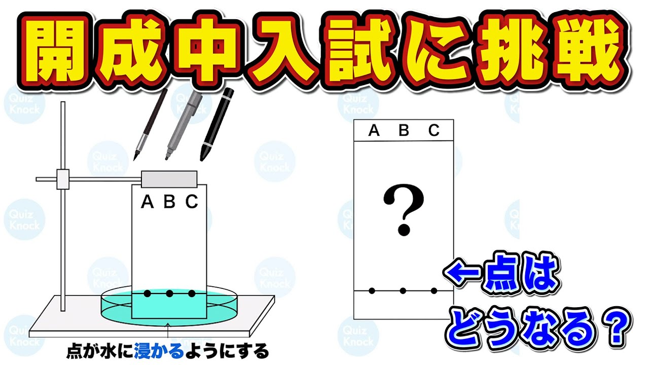 【小学生VS東大生】名門・開成中学の入試2019に東大生が挑む！