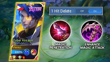AAMON HYBRID PENETRATION + ENHANCE MAGIC ATTACK! AUTO 1 HIT DELETE ENEMY! AAMON BEST BUILD 2022