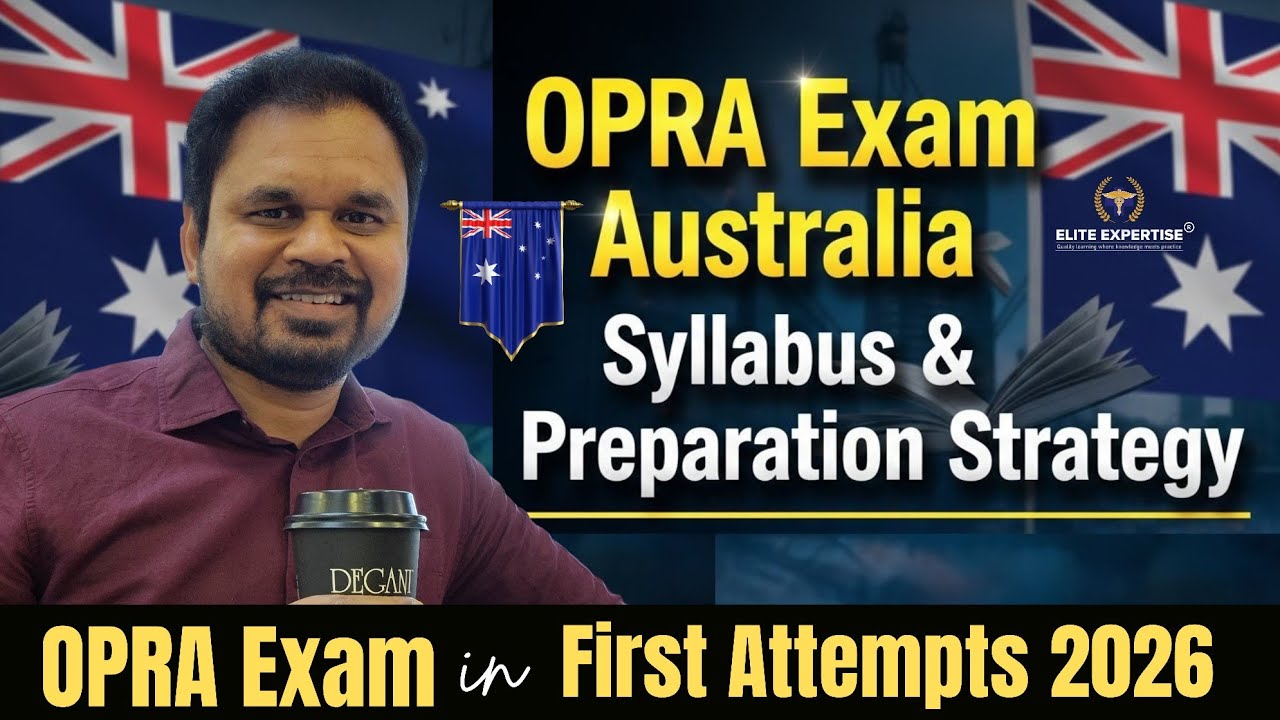 OPRA Exam Syllabus 2026 | OPRA Exam Australia | OPRA Exam Preparation ...