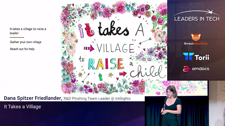 Dana Spitzer Friedlander @ Leaders in Tech 22 -   ...
