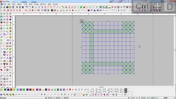 How to Draw Tracking Stitches in Canvas Cross Stitch in StitchMax | Training Video Part-7 |