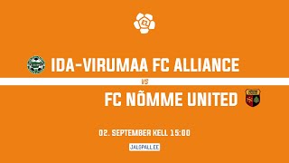 Ida-Virumaa FC Alliance - FC Nõmme United