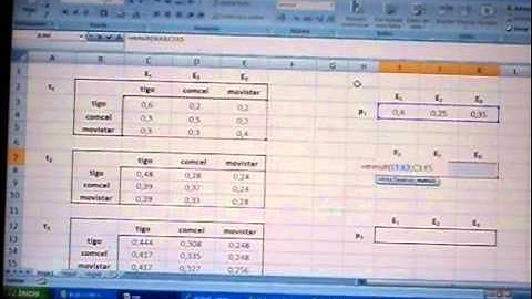 Ejercicio 2 Cadena de Markov  http://programamodelos.blogspot.com