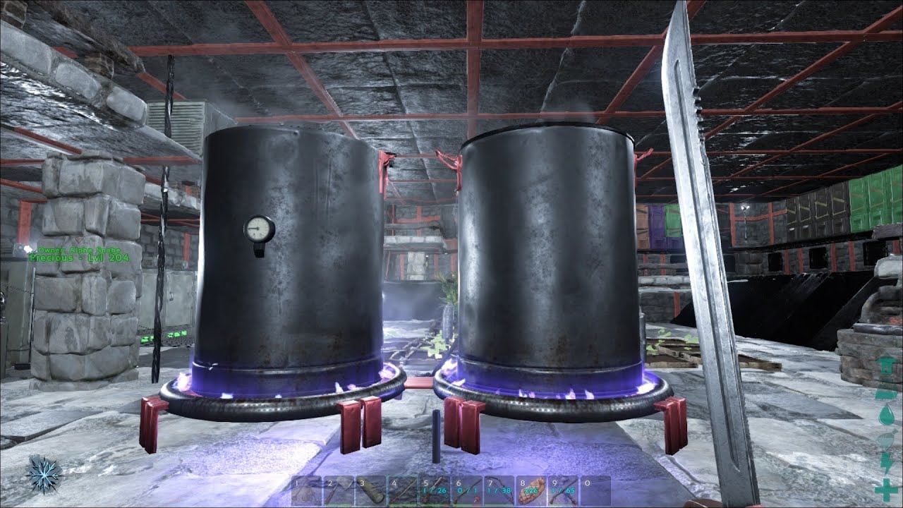 Ark Survival Evolved Part 34 Cooking with Gas in Ark's Kibble kitchen