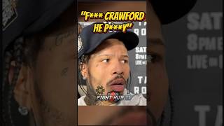 Gervonta DISRESPECTS Crawford in Heated Rant! Profile